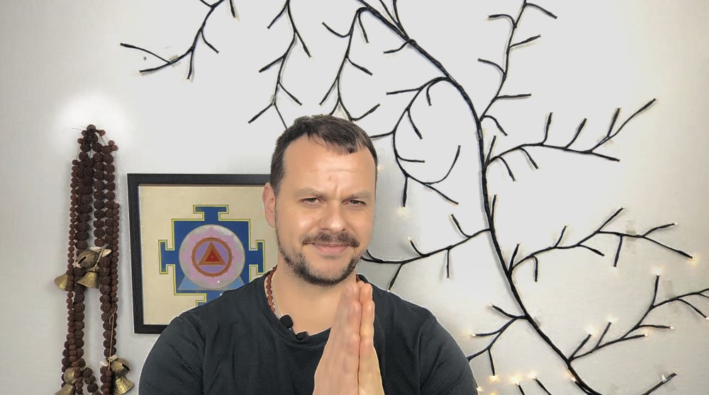 schamane sven horn mit mala