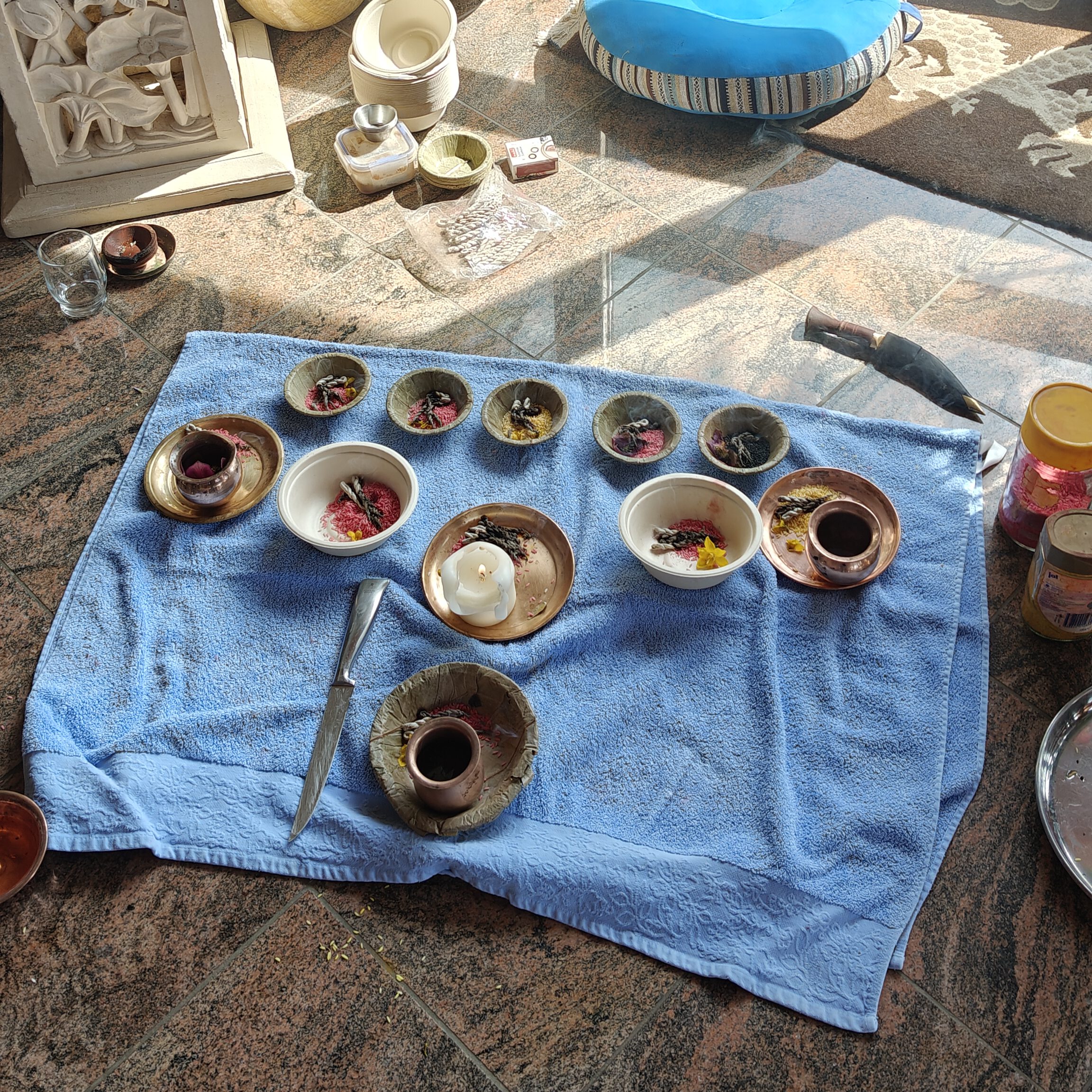 Energetisches Schutz-Ritual mit Messer in München hausreinigung und schamanische heilung